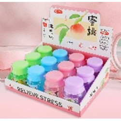 Crystal Slime Clay 250g Clear Fruit Jar Hot Milk